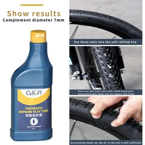 400ML Bike Tire Sealant Tyre Repair Sealer Electric Vehicle Self-refilling Tire Repair Tool For Prevent Flat Tire Repair Tools