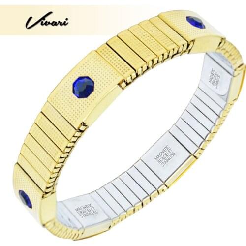 Vivari Imitation Costume Jewelry Elastic Magnetic Bracelet For Women Bracelets Charm Bracelets Promote Blood Circulation
