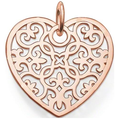 ThomasPT1485 Hot sale Pendant Heart Vine Rose Gold For Women Trendy Gift GLAM And Ornament Necklace Pendant
