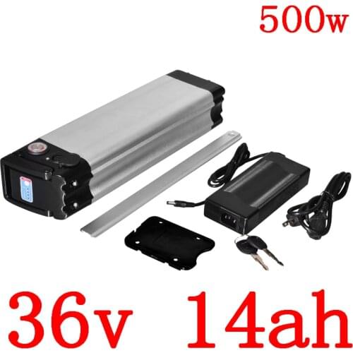 36V 14AH 500W Bicycle Bicycle Battery 36V 10AH 12AH 14AH Lithium battery 36V Electric Bike Battery Bottom Discharge free duty