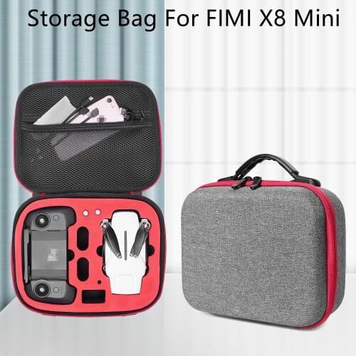 For FIMI X8 Mini Storage Bag Carrying Case Portable Nylon Bag Remote Controller Shockproof Case Drone Accessories
