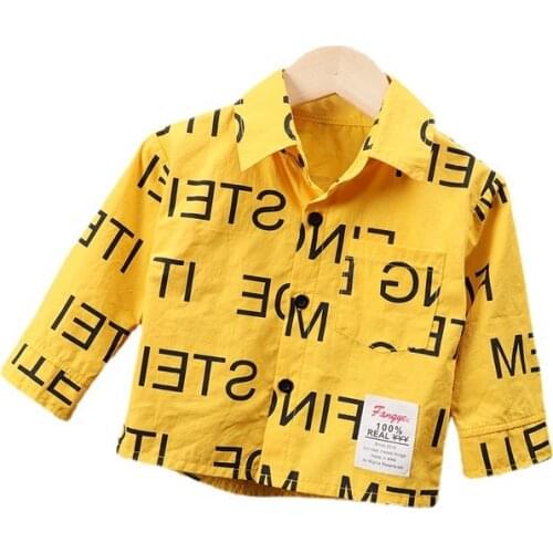 New Spring Autumn Fashion Baby Girls Clothes Sports Children Coat Boys Letter Shirt Toddler Casual Costume Infant Kids Clothing