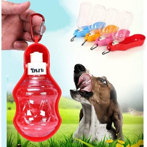 Portable Dog Water Bottle For Small Medium Large Dogs Pets Drinking Water Feeder Dispenser Outdoor Travel Puppy Cat Water Bowls