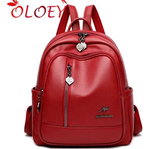 New Fashion Ladies Backpack Luxury Designer Womens Travel Backpack High Quality PU Leather School Bag for Teenagers Bolsos
