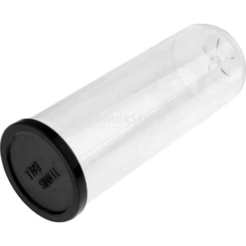 Sports Tennis Balls Can Holder Box PVC Tennis Ball Container for Beginners Clear Tennis Accessories Contain 3 Balls