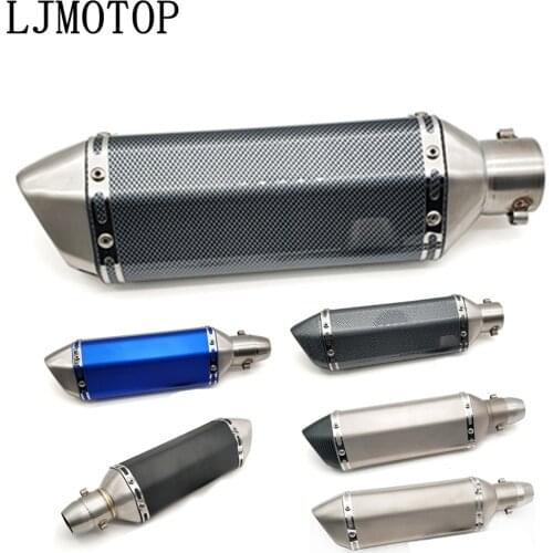 36-51mm Universal Modified Motorcycle Exhaust Muffler with DB Killer For Suzuki Bandit 650S GSF1200 1500 650 BANDIT GSR 600 750