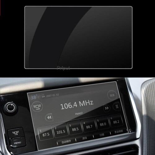 Car Screen Protector Film Fit for Peugeot 2008 208 2014 - 2017 Accessories Car Navigation Screen Protective Film Sticker