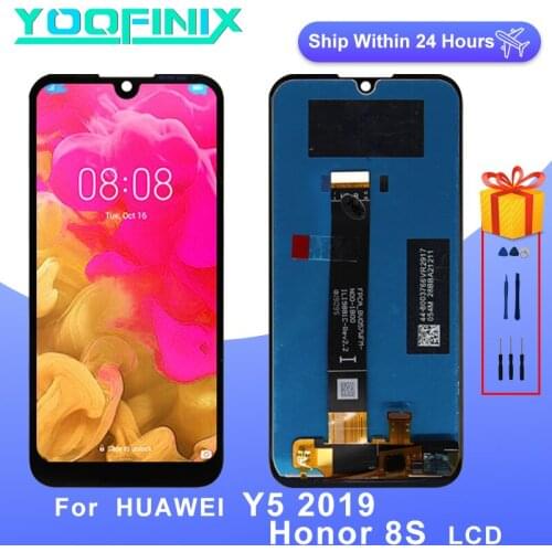 5.71" For Huawei Y5 2019 Display LCD Touch Screen Digitizer For Huawei Honor 8S LCD AMN-LX9 AMN-LX1 Display Replacement Parts