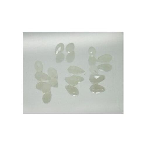 30pcs/lot 6*12mm factory direct water drop crystal bead,crystal pendant fashion DIY loose beads, European bracelets 114