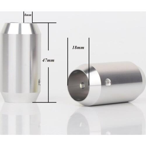 4pcs Hi-end Speaker Cable Audio Wire Pant Boot 1 to 2 Y splitter 18mm Diameter DIY Audio Cable HIFI