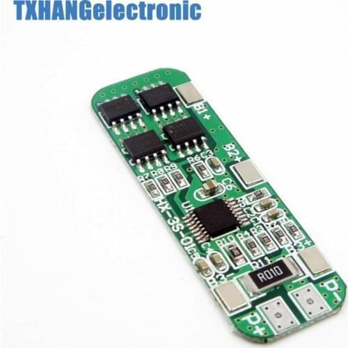 4A-5A PCB BMS Protection Board For 3 Packs 18650 Li-ion lithium Battery Cell 3S diy electronics