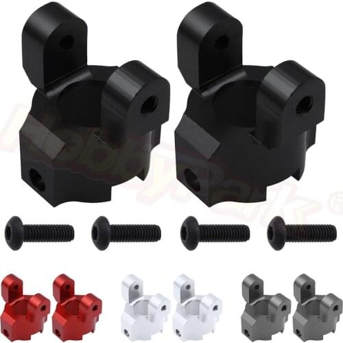 2pcs Aluminum Base C Hub Carrier Set Left and Right 116868 For HPI VENTURE FJ Cruiser RC Crawler Upgrade Parts