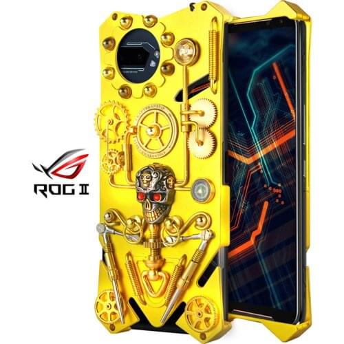 Asus ROG 2 Phone Case ROG Phone 2 Luxury Metal Mechanical Gear Armor Case protection shell ROG 2 Phone Case