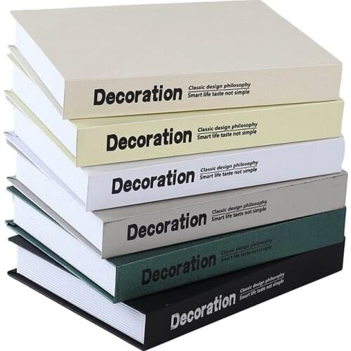 Nordic Style Decorative Book Living Room Soft Decoration Simulation Book Model Diy Bedroom Living Room Decoration