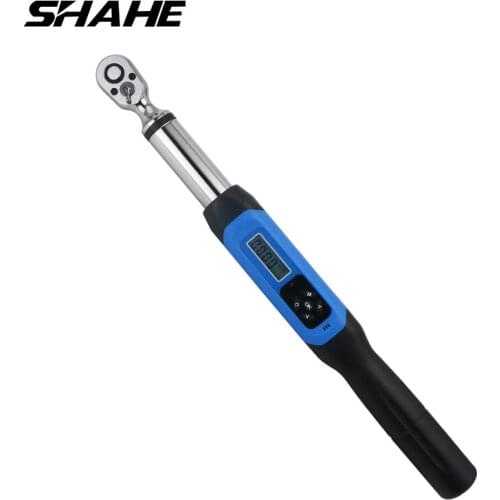 Shahe Tools Torque Wrench 1/4" 3/8" Adjustable Wrench Bidirectional ratchet head Torque Wrench Digital Hand Tools AWJ