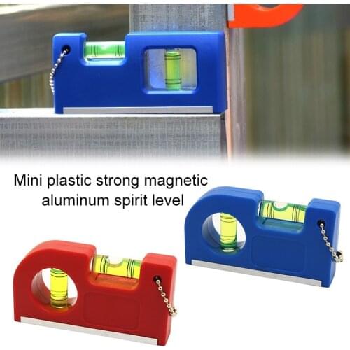 Mini Chain Level V Stripe Factory Machinery Level Instrument Tool Two-In-One Horizontal and Vertical Bubble Spirit Leveler
