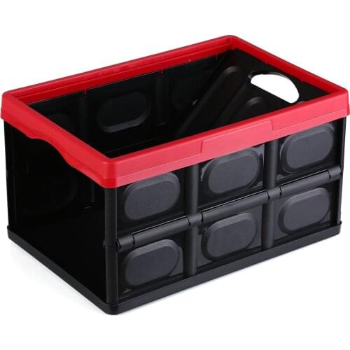 Multifunctional Storage Box Folding Crate Collapsible Containing Box Stackable Storage Bin Foldable Plastic Box Laundry Basket