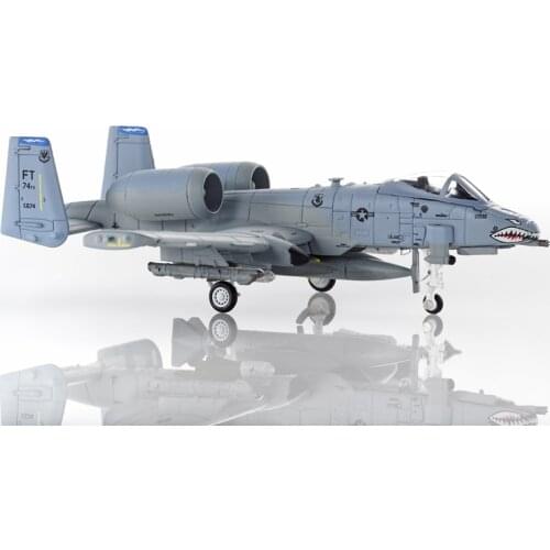 New Special 1/144 Cast Alloy US Air Force A10 Thunderbolt II Attack Aircraft Home Collection Display Toy Gift Free Shipping