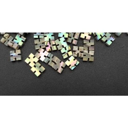 Guitar fretboard Abalone shell color shell square For Switch 4.5*4.5*2mm