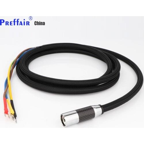 Preffair 3 Wire Sub Speaker Cable Speakon to Spade end for REL/MJ Acoustics
