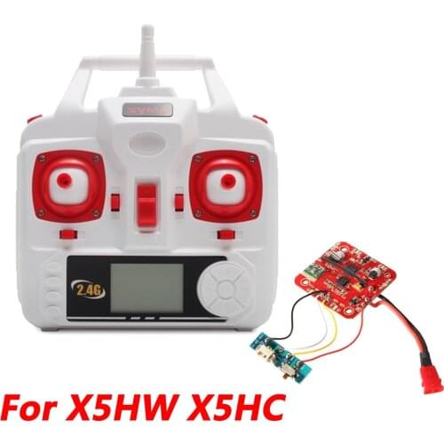 RC Drone X5HW Remote Controller Receiver Spare Part for SYMA X5HW X5HC RC Quadcopter Transmitter Circuit Board Accessory