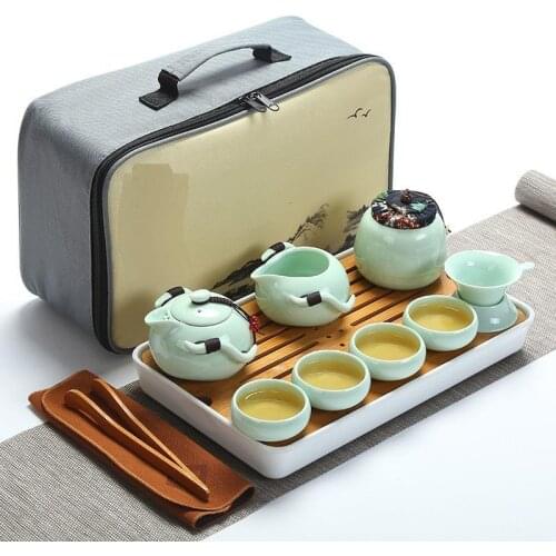 Garden Cucina Keukenhulpjes Bedroom Decor Kung Fu Theepot Gongfu China Teapot Home Decoration Accessories Pot Chinese Tea Set