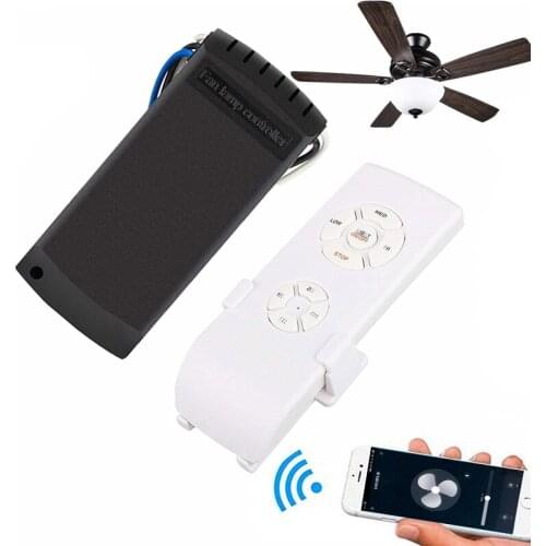 Tuya WIFI Smart Ceiling Fan Controller Light tuya/smart life APP Speed Remote Control Switch Work With Alexa Google Home