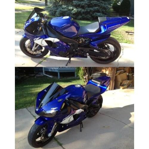 Motorcycle Pillion Rear Fairing Seat Cowl Cover For 2000 2001 Yamaha YZF-R1 YZF R1 Blue Black Red Carbon