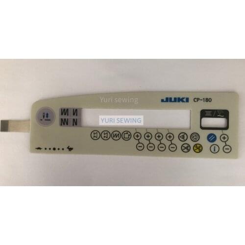 Industrial sewing machine parts juki 8700 9000 auto CP-180 control operation unit panel paper sticker membrane swtich