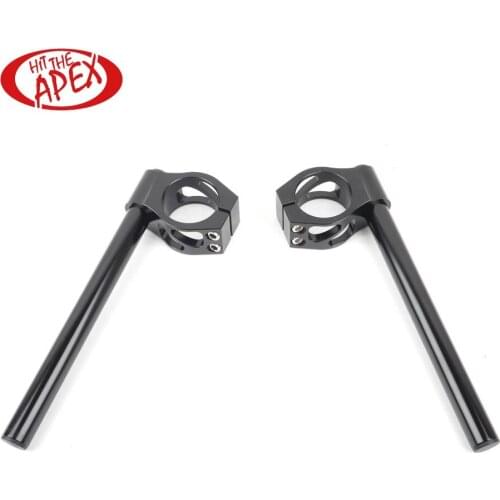 50mm CNC Aluminium Alloy Motorcycle Clip-on Handlebar For MV Agusta F3 675 800 2014 2015 Clipons Handlebars