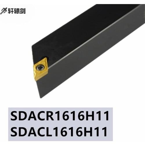 1PC SDACR 1616H11 SDACL1616H11 Carbide Shank Cutting CNC Lathe Tool Holder