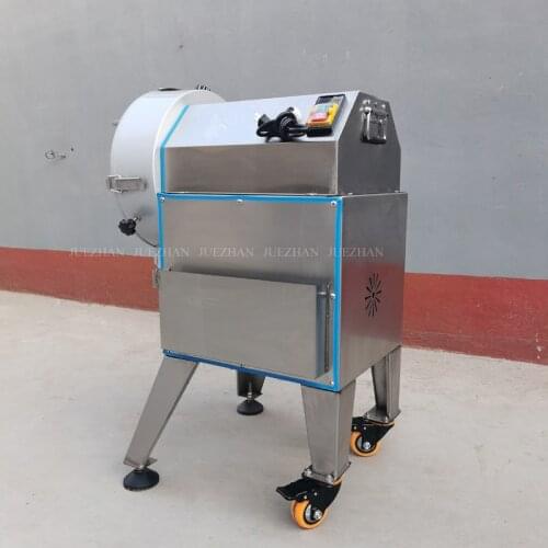 220V 110V Multifunctional Shredded Slicing Kitchen Hotel Equipment Food Processing Automatic Vegetable Cube Dicing Cutting Machi