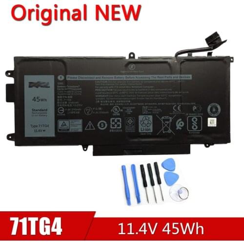 71TG4 NEW Original Laptop Battery For DELL notebook Battery 11.4V 45Wh