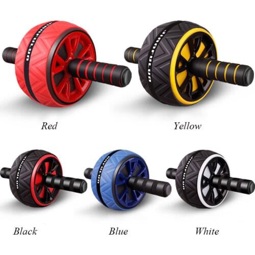 No Noise Abdominal Wheel Ab Roller Big wheel Abdominal Muscle Trainer Muscles Training Home Gym Fitness Equipment