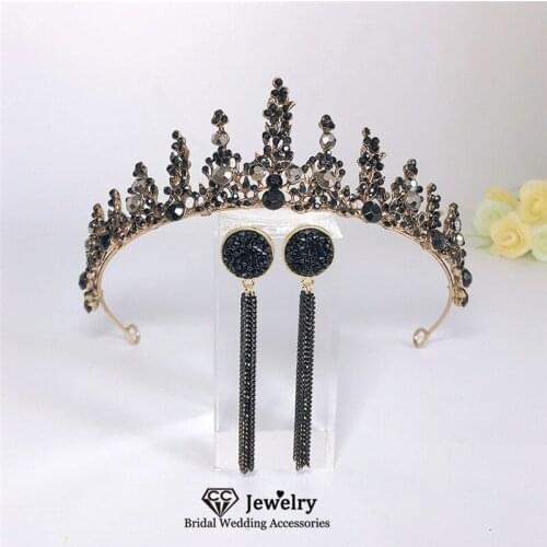 CC Vintage Crowns Wedding Hair Accessories for Women Engagement Jewelry Bridal Tiaras Prom Hairwear Party Coronet Headpiece YQ55
