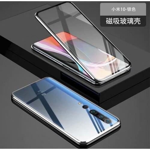 Aluminum Metal Plating Frame Phone Case for Xiaomi Redmi 10X 9 9A 9C K20 K30 8 8A Note 9 Pro 8 8T 7 9s Double Sided Glass Cover