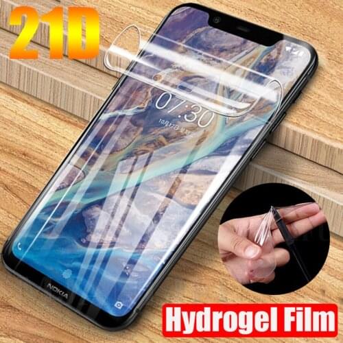 21D TPU Hydrogel Film For Nokia 7.2 6.2 6.1 5.1 3.1 7.1 7 plus 8.1 5.3 Full Protective Soft TPU Screen Protector Film(Not Glass)