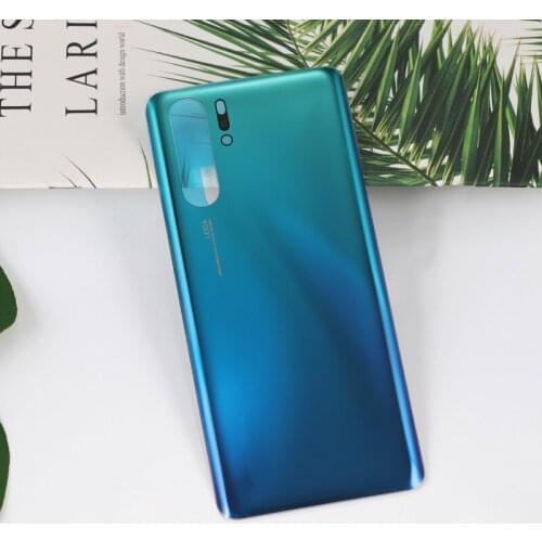 P30Pro Battery Cover For Huawei P30 Pro Housing Glass Repair Replace Back Door Phone Rear Case + Logo Glue