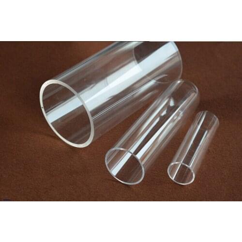 Flat bottom quartz test tube without rim OD10*length150