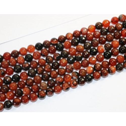 Natural dream agat stone carnelian onyx 6mm 8mm 10mm 12mm faceted round loose beads 15 inches A23