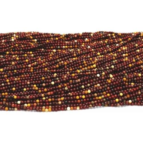 Natural Mookaite Stone 2mm 3mm Round Beads New Diy Jewelry Loose Beads 15" B390