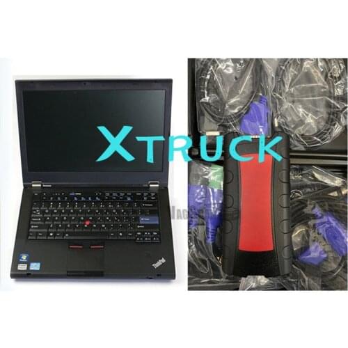 T420 laptop+inline7 Data Link Adapter replace inline6+Insite 8.5+incal impower full set truck excavator Engine diagnostic tool