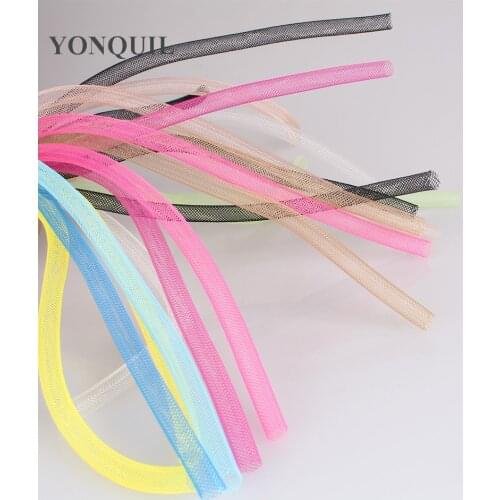 New 100Yards/Lot 32Colors 8MM Crinoline Horsehair Braids Hair Accessories Fascinators Craft Made Headdress For Women Decor