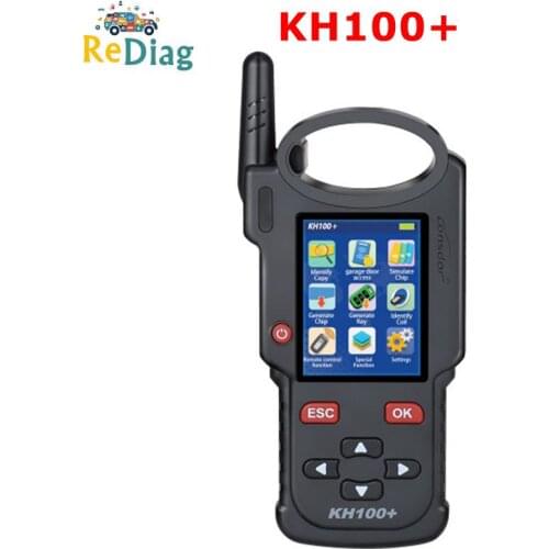 Lonsdor Original KH100+ Hand-Held Remote Key Programmer Frequency Tester Chip Generator Detect IMMO Unlock Smart Key for Toyota