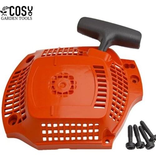 Chainsaw Recoil Pull Starter Assembly Fit for Husqvarna HUS435 435E 440 440E Chain Saw Pull Starter Replacement