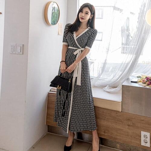 Летние платья в клетку Saudave China At AliExpress