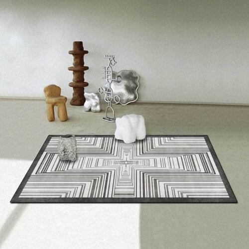 Nordic Geometric Family Carpets for Living Room Bedroom Decoration Area Rug Bathroom Kitchen Anti-slip Mat Modern Home Large Rug