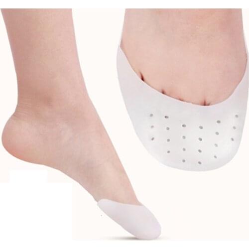 Feet Finger Protector Silicone Gel Pointe Toe Cap Cover For Toes Soft Pads Protectors For Pointe Shoes Feet Care Tools
