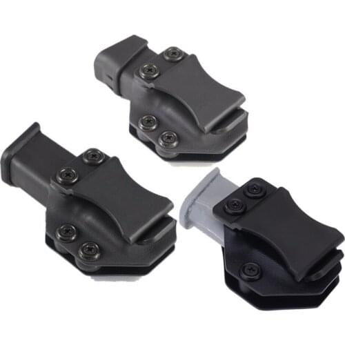 Iwb Magazine Kydex Holster Mag Carrier Pouch holder for Glock 17 19 22 23 26 27 31 32 43 Inside The Waistband Concealed Carry
