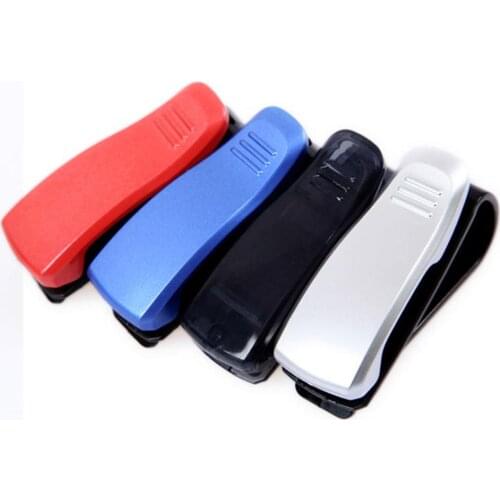 1x Fashion Car Vehicle Sun Visor Sunglasses Eye Glasses Card Pen Holder Clip Car